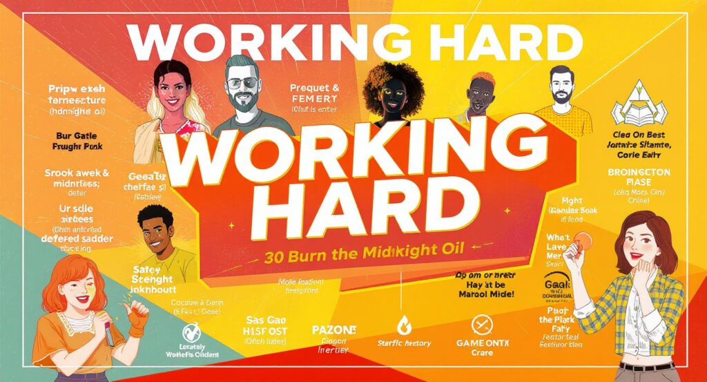 30 Idioms for Working Hard 2 Default Create a visually striking image with high graphics qu 0