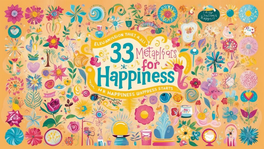 33 Metaphors for Happiness 2 Leonardo Phoenix 09 A vibrant and whimsical illustration depic 0