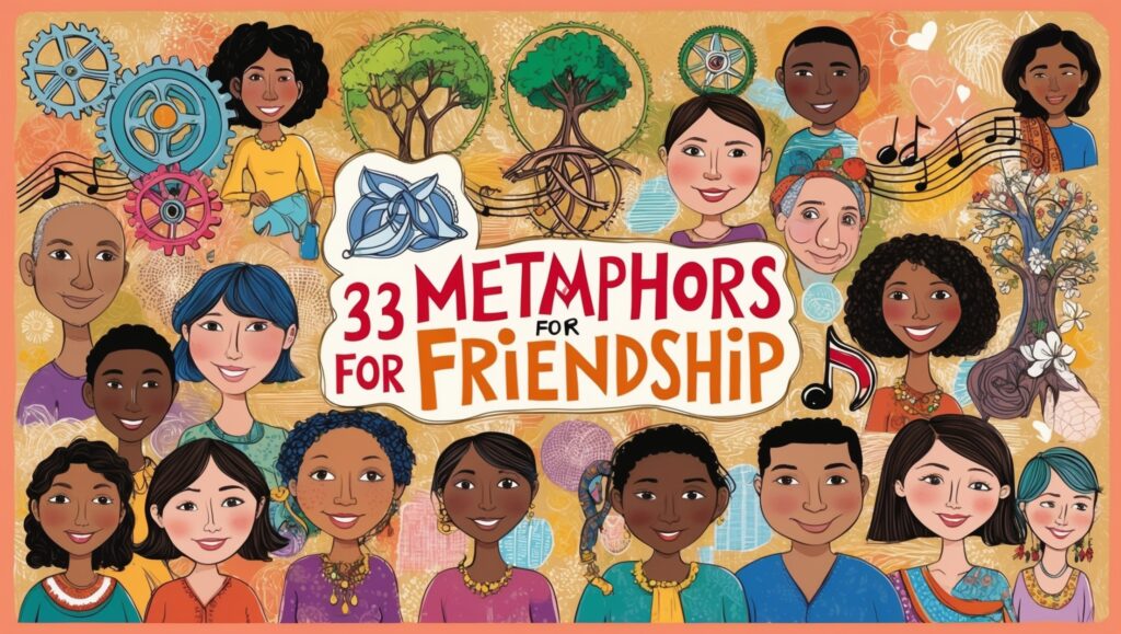 33 Metaphors for Friendship 2 Leonardo Phoenix 09 A whimsical illustration of 33 metaphors f 1