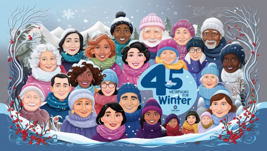 45 Metaphors for Winter 2 Leonardo Phoenix 09 A whimsical illustration of 45 metaphors f 2