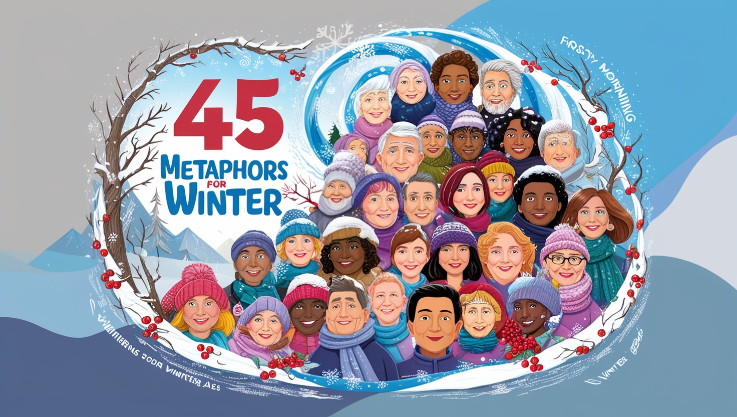 45 Metaphors for Winter