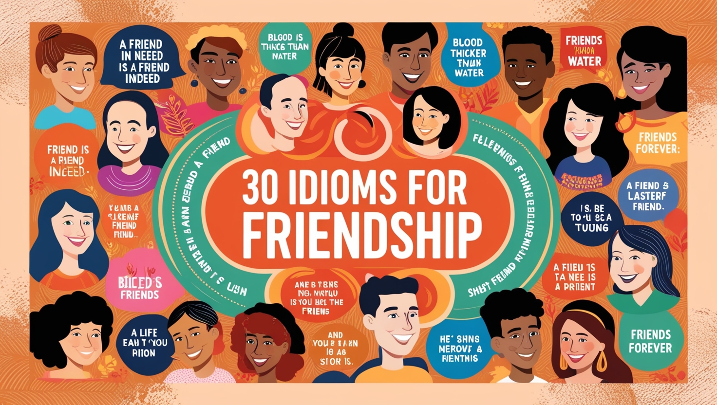 30 Idioms for Friendship