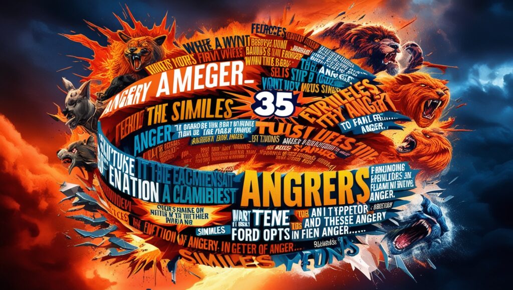 35 Similes for Angry 2 Leonardo Phoenix 09 Create a vibrant and dynamic visual repres 1 2