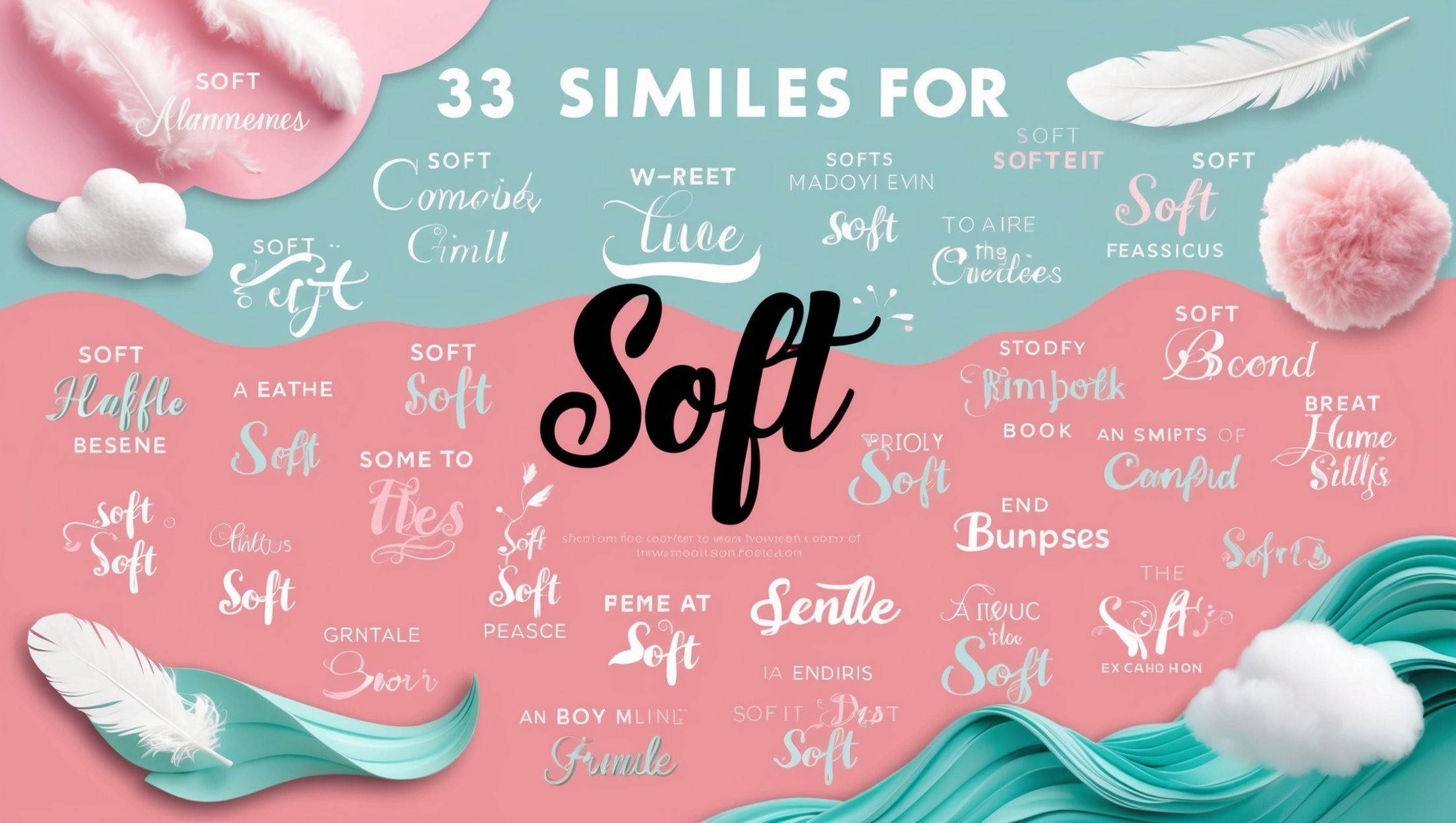 33 Similes for Soft