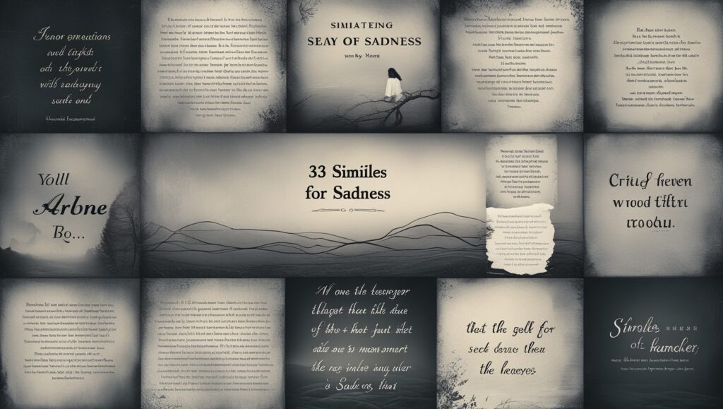 33 Similes for Sadness 3 Leonardo Phoenix 10 A poignant visual representation of 33 sim 2