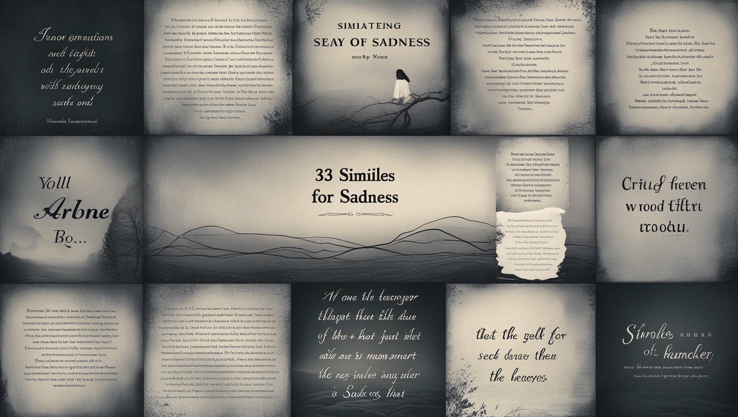 33 Similes For Sadness - Idioms Insider