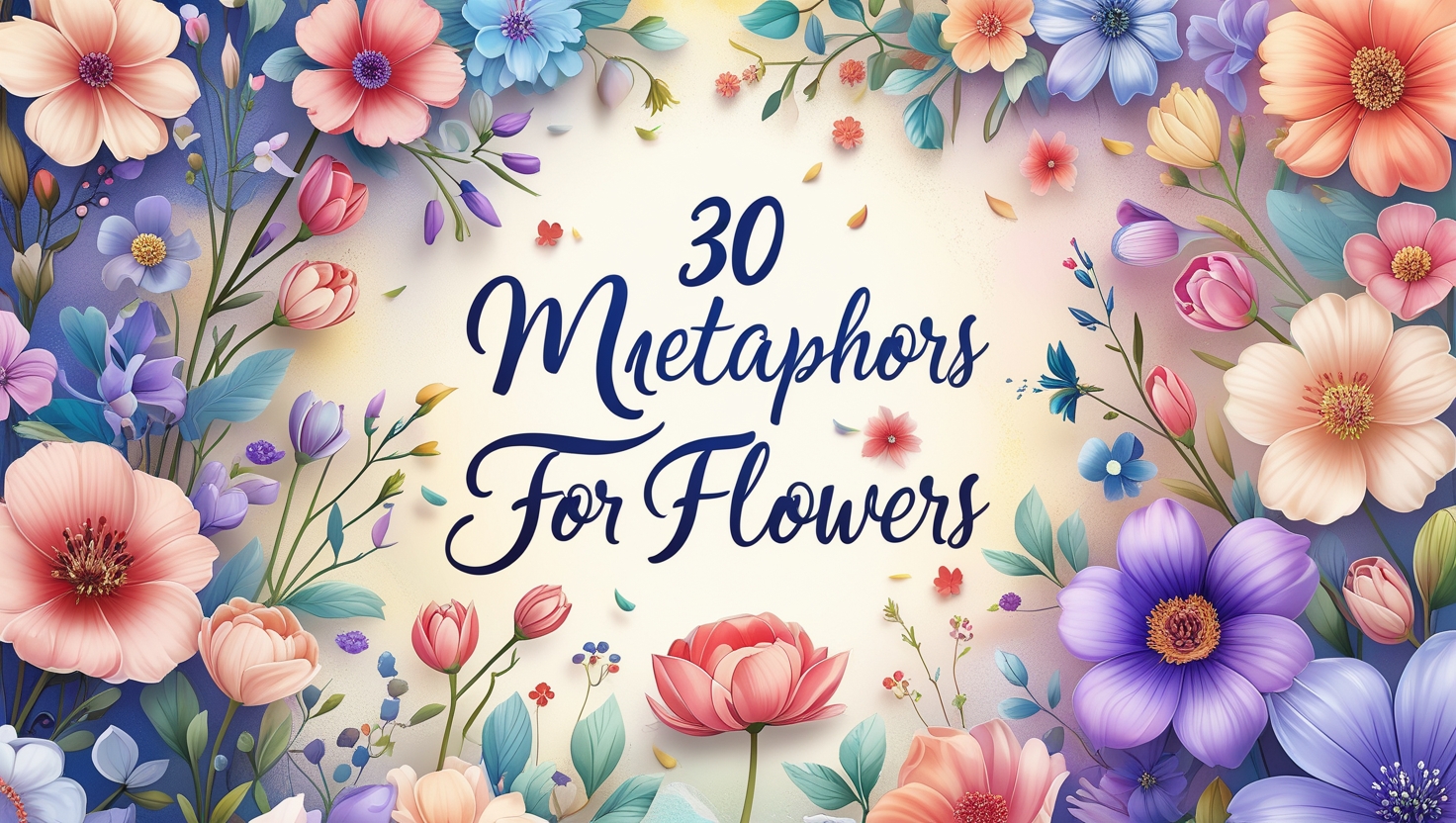 30 Metaphors for Flowers