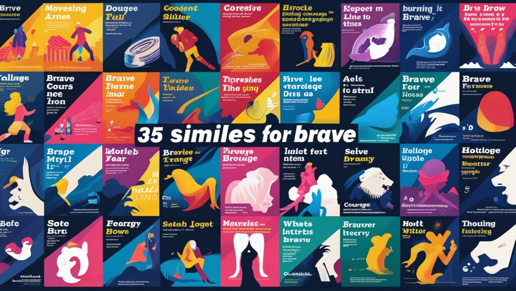 35 Similes for Brave 2 Leonardo Phoenix 10 Create a vibrant and dynamic visual repres 1 2