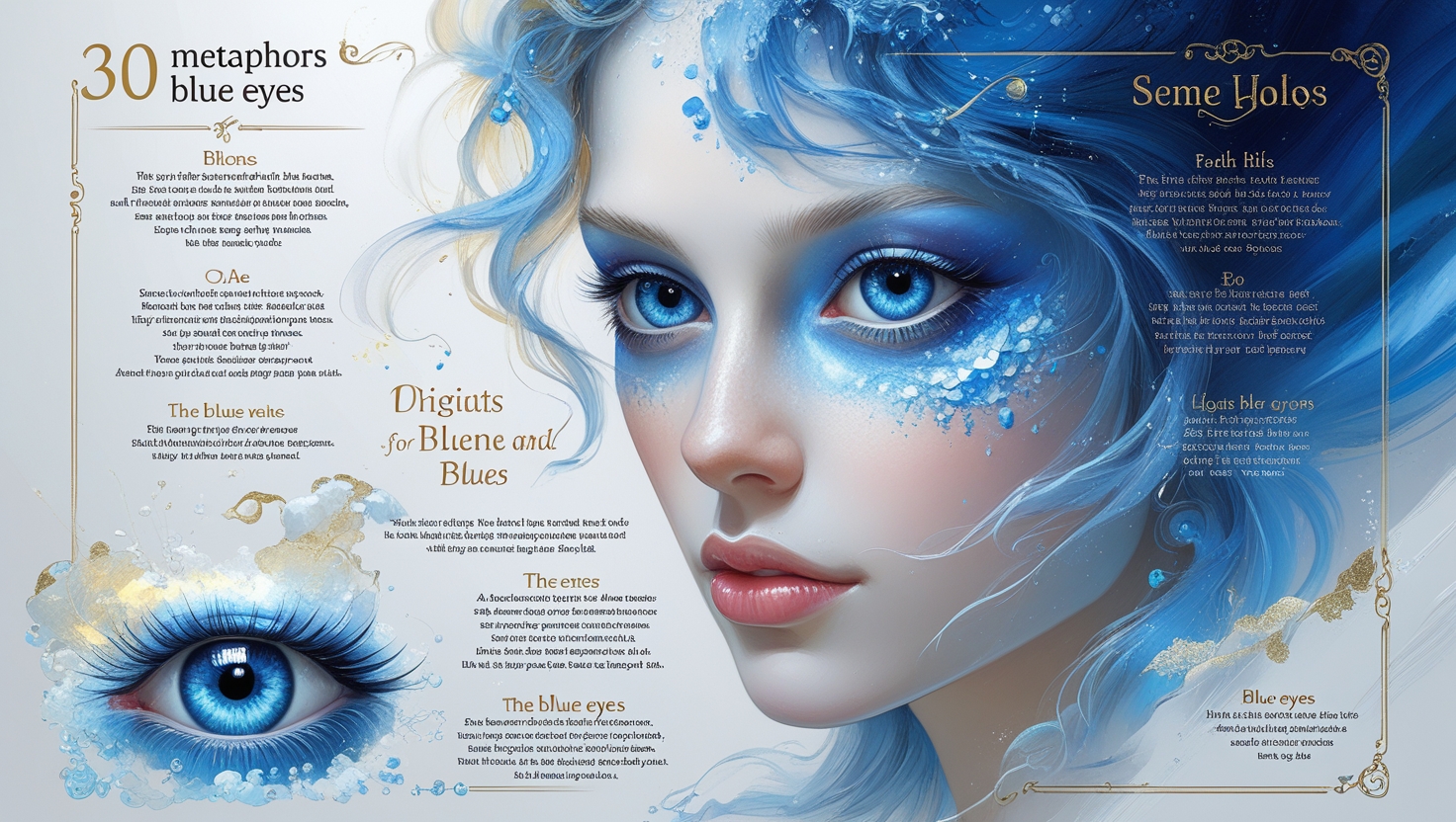 30 Metaphors for Blue Eyes