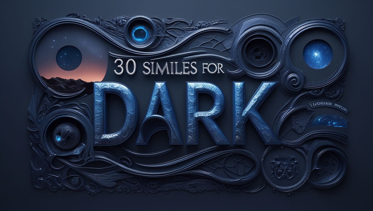 30 Similes for Dark