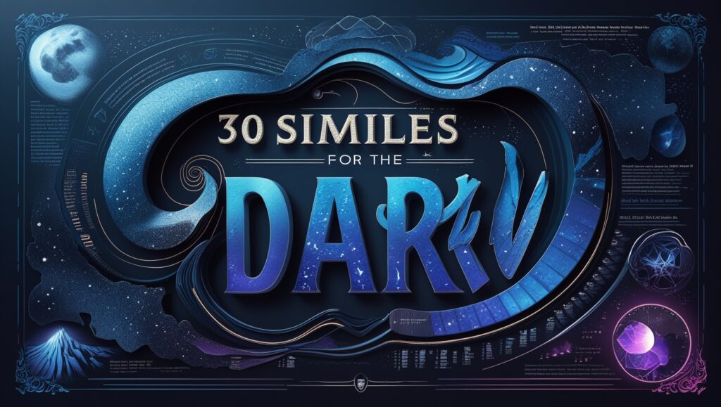 30 Similes for Dark 3 Leonardo Phoenix 10 Create a vivid and detailed graphic image 3 1