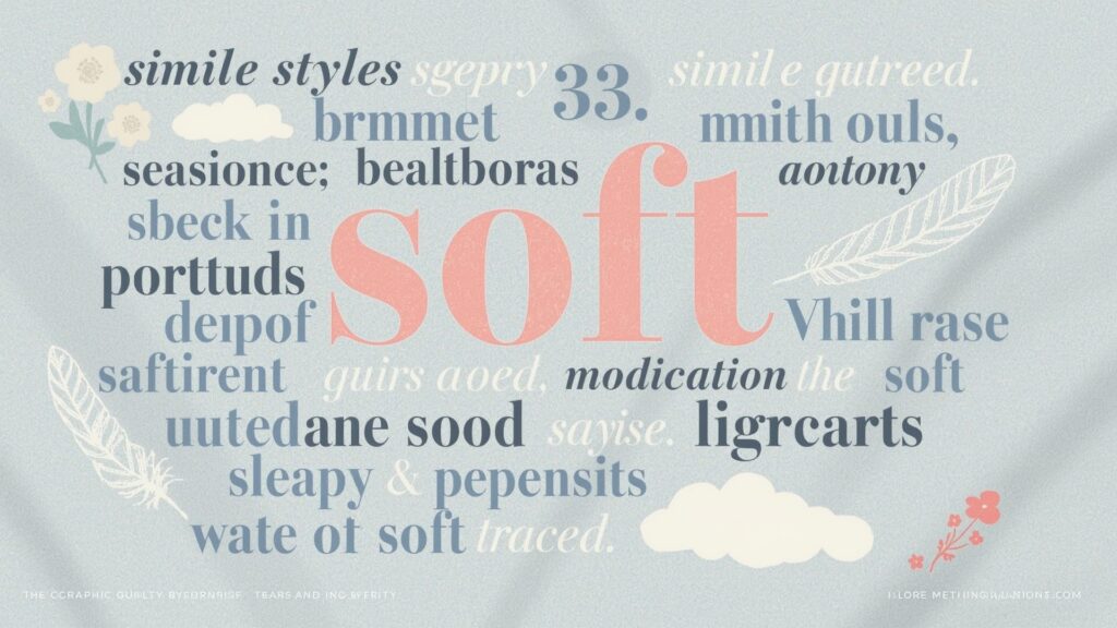 33 Similes for Soft 3 Lucid Realism Create a visually striking image with high graph 3