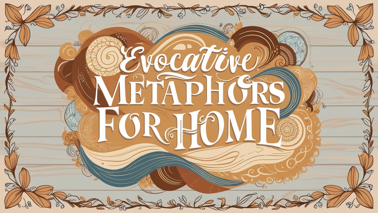 Evocative Metaphors for Home