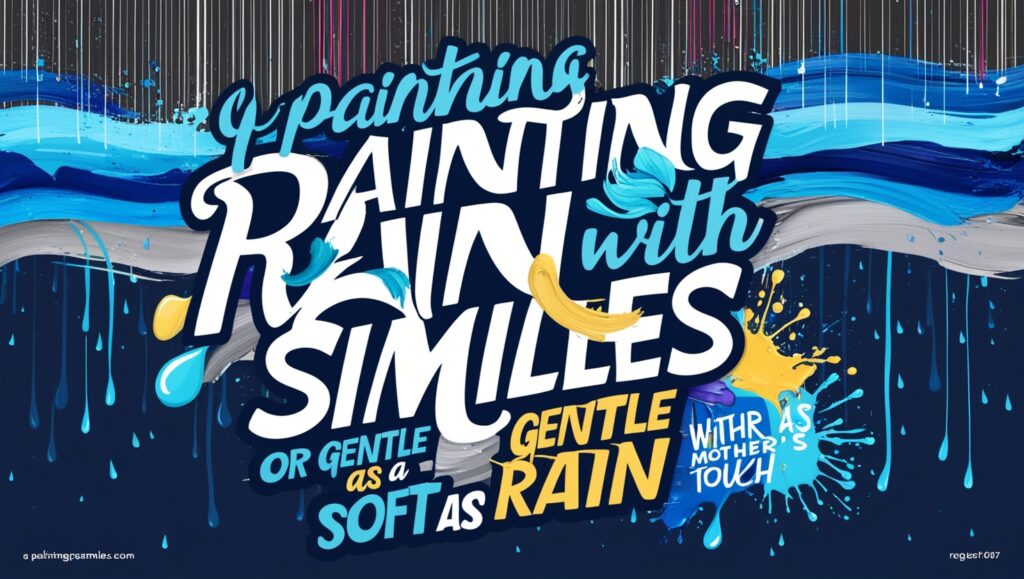 Painting Rain with Similes 3 Leonardo Phoenix 09 Create a vibrant and dynamic image about p 3
