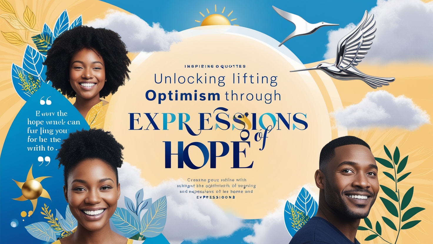 Unlocking Optimism Through Expressions of Hope