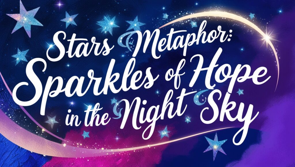 Stars Metaphor: Sparkles of Hope in the Night Sky 2 Leonardo Phoenix 09 Vibrant and detailed digital illustration 2