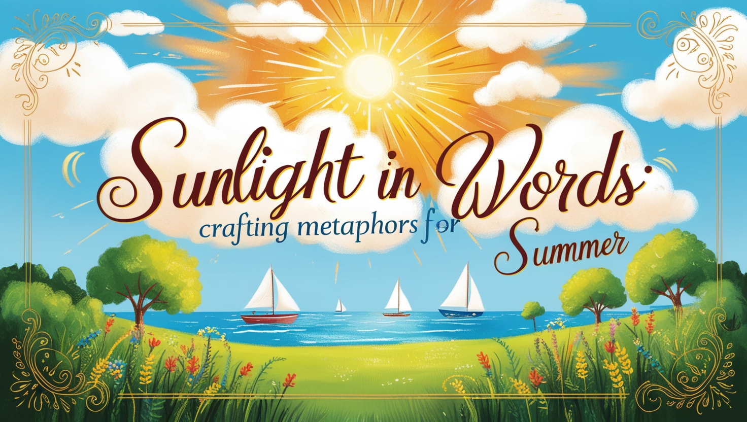 Sunlight in Words: Crafting Metaphors for Summer