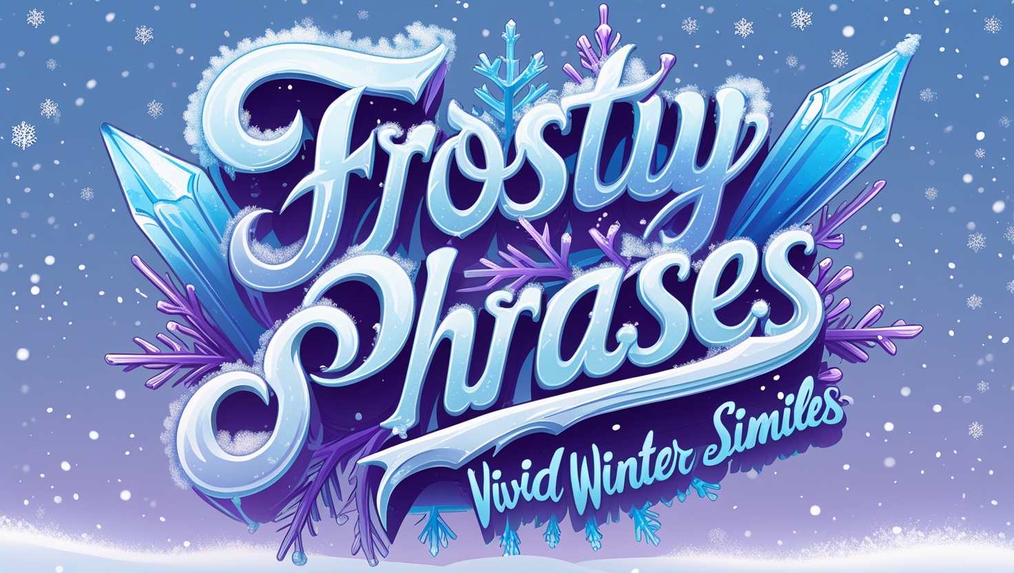 Frosted Phrases: Vivid Winter Similes