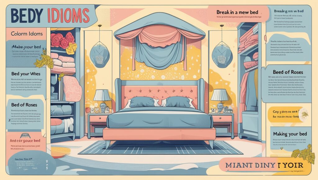 A Cozy Look at Bed Idioms 3 Leonardo Phoenix 10 A vibrant and detailed graphic illustratio 2