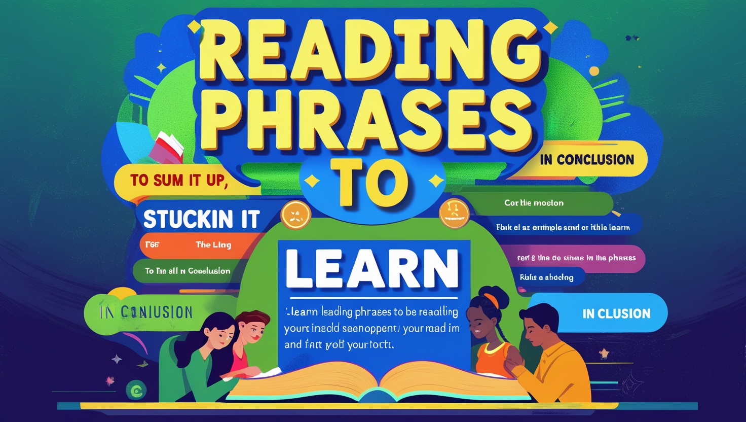 Useful Reading Phrases You Should Learn