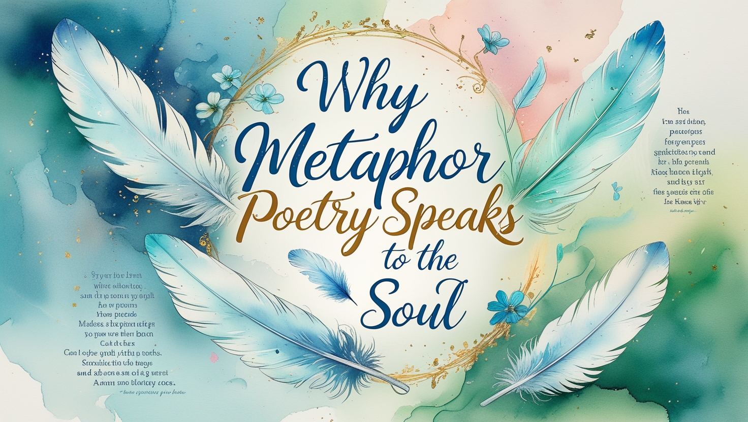 Why Metaphor Poetry Speaks to the Soul