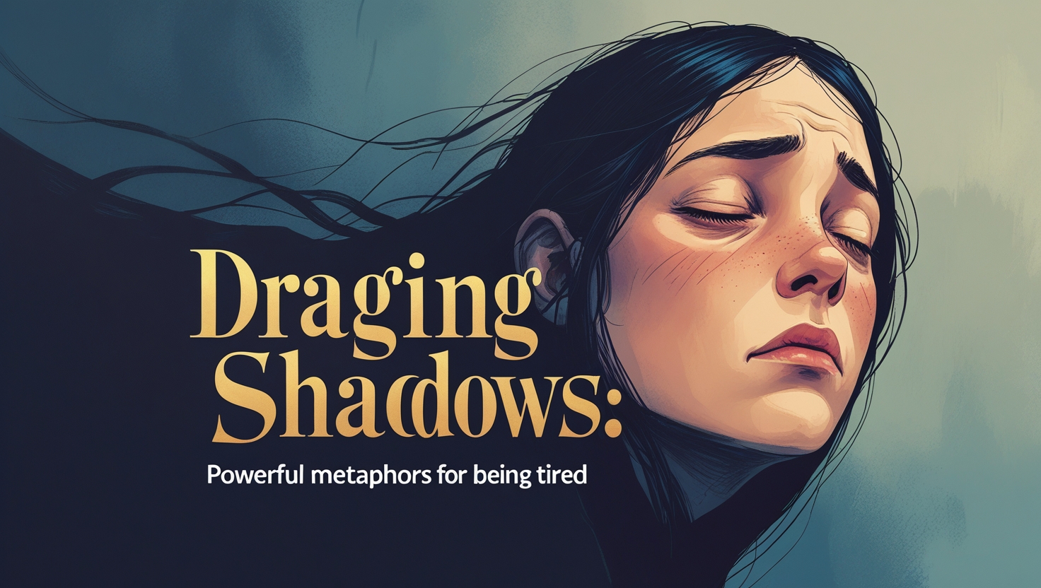Dragging Shadows: Powerful Metaphors for Being Tired