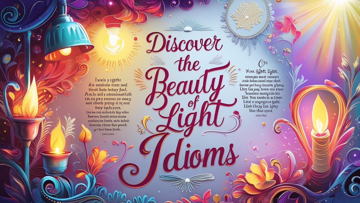 Discover the Beauty of Light Idioms