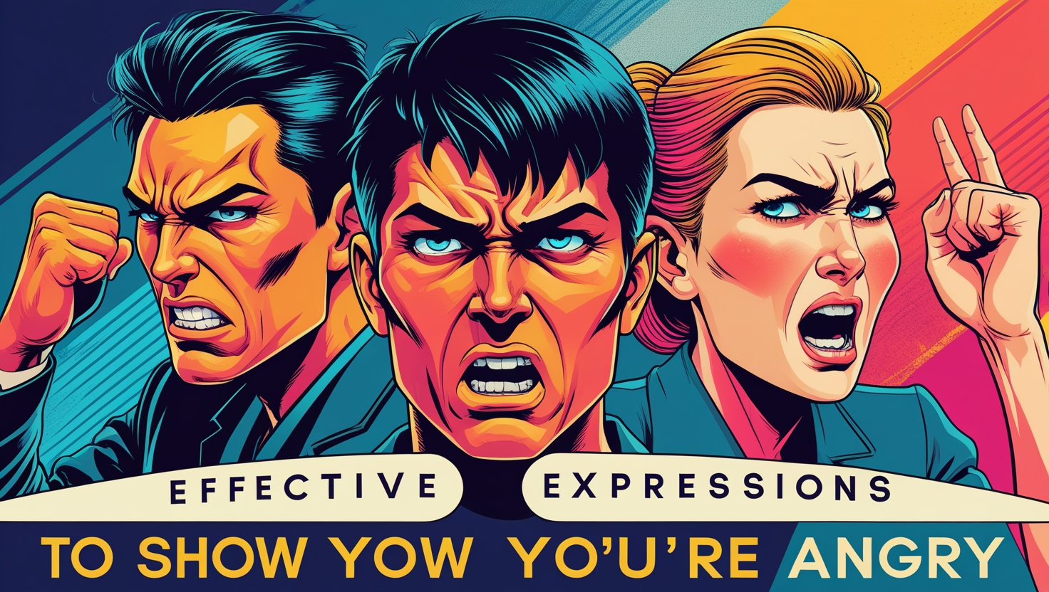 Effective Expressions to Show You’re Angry