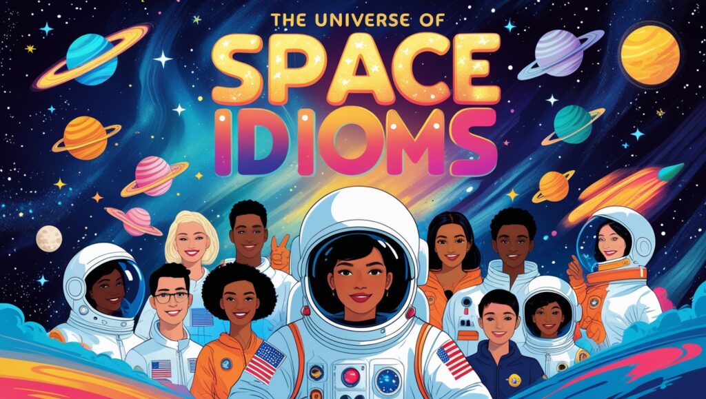 Exploring the Universe of Space Idioms 3 Leonardo Phoenix 10 Create a vibrant and detailed graphic illu 3