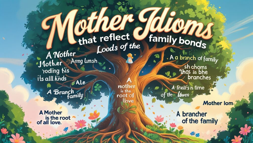 Mother Idioms That Reflect Family Bonds 3 Leonardo Phoenix 10 Create a vibrant and detailed illustration 0 8