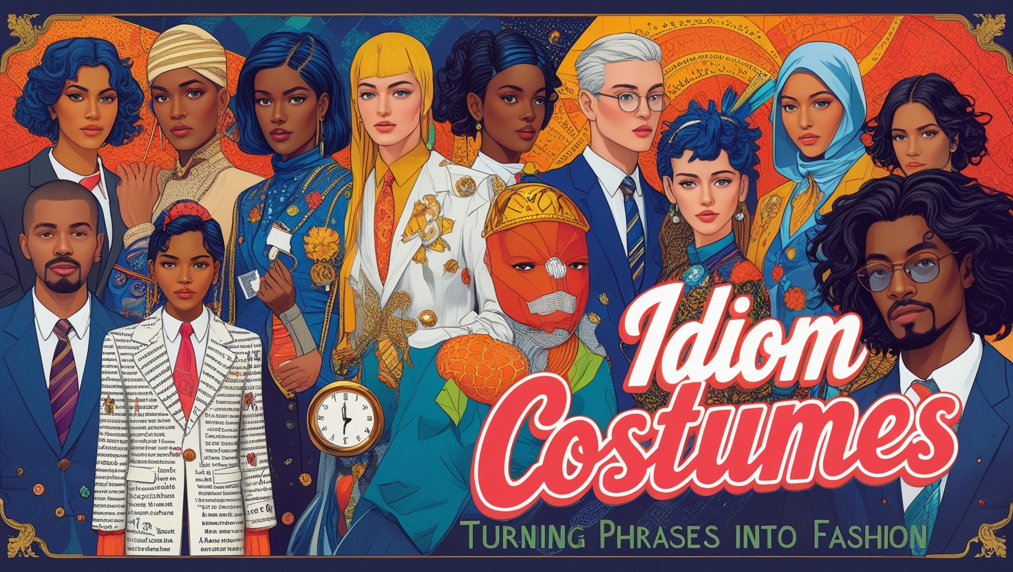 Idiom Costumes: Turning Phrases into Fashion