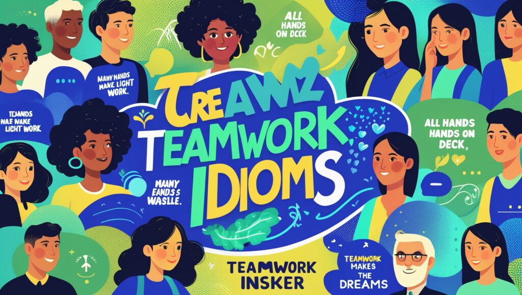 Teamwork Idioms That Inspire Collaboration 3 Leonardo Phoenix 10 Create a vibrant and dynamic image about T 0