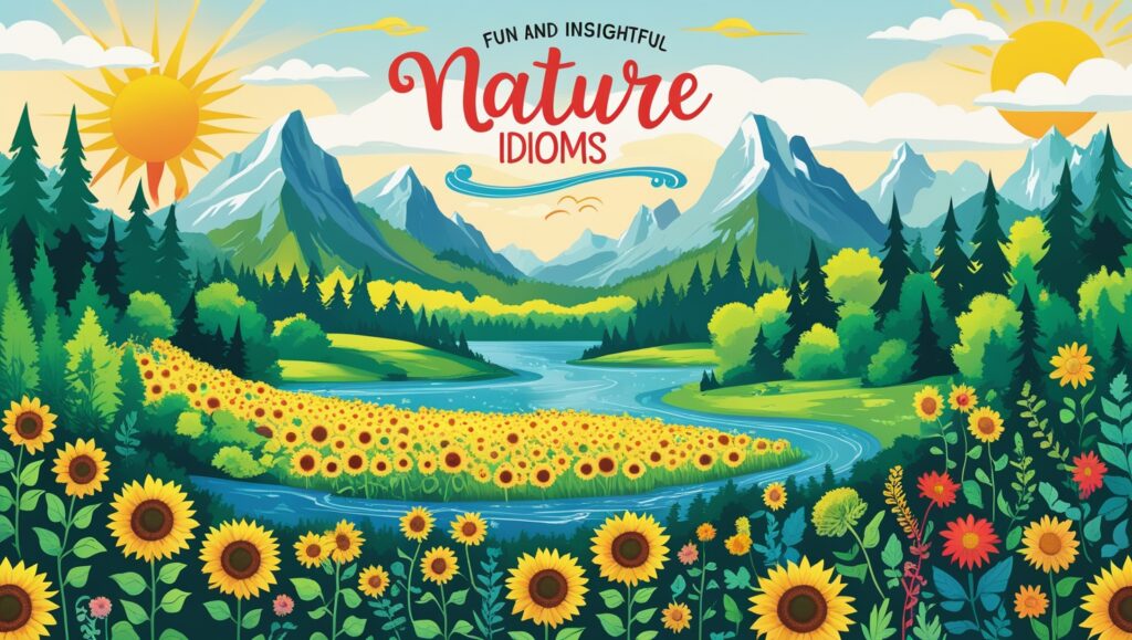 Fun and Insightful Nature Idioms 2 Leonardo Phoenix 10 Create a vibrant and engaging visual repre 1