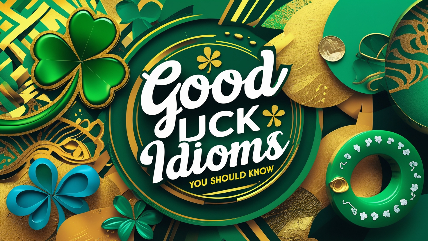 this is my keyword "good luck idioms" give me best short description