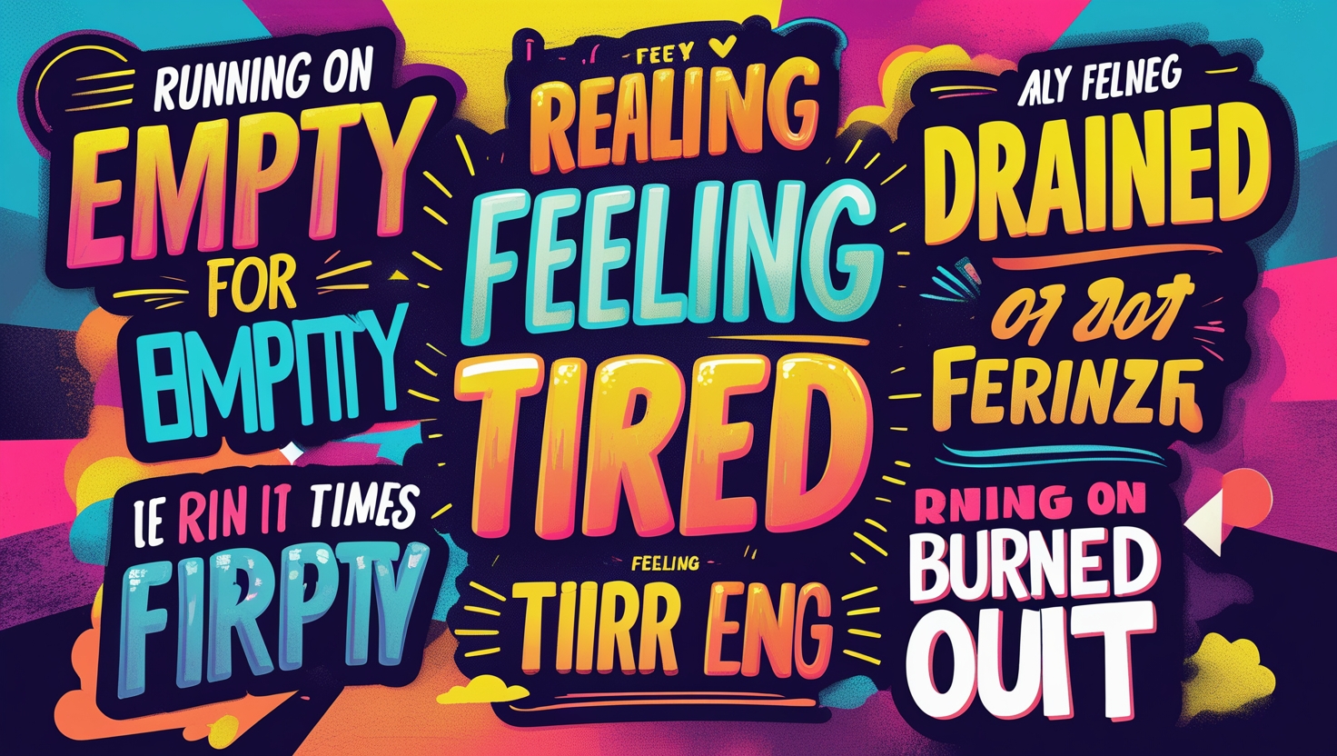 Creative Similes for Feeling Tired