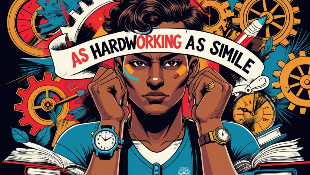 As Hardworking As Simile: Creative Ways to Compare Tireless Effort 3 Leonardo Phoenix 10 Create a visually striking image with vibr 0 1