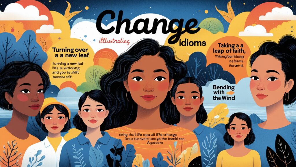 Change Idioms That Illustrate Life’s Shifts 2 Leonardo Phoenix 10 Give me a vibrant and detailed illustratio 0 1