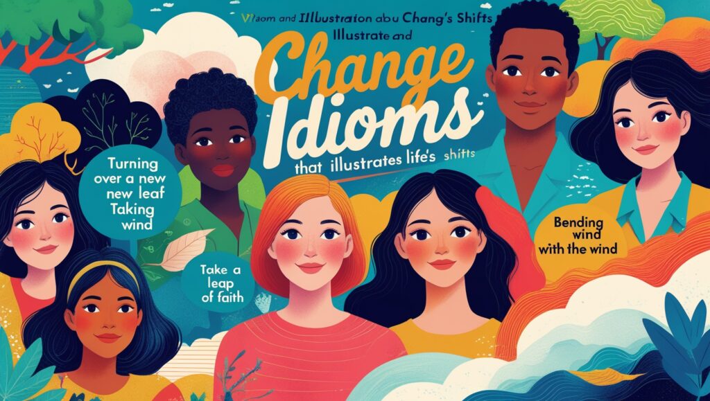 Change Idioms That Illustrate Life’s Shifts 3 Leonardo Phoenix 10 Give me a vibrant and detailed illustratio 1 2