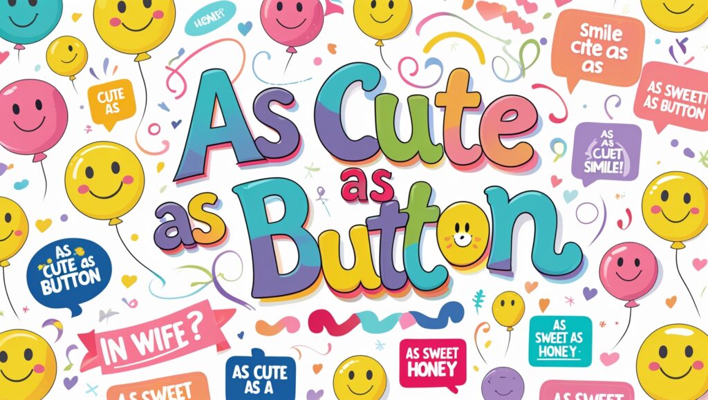 “As Cute as a” Similes to Brighten Your Language 2 Leonardo Phoenix 10 Vibrant illustrations of smiling faces and 2