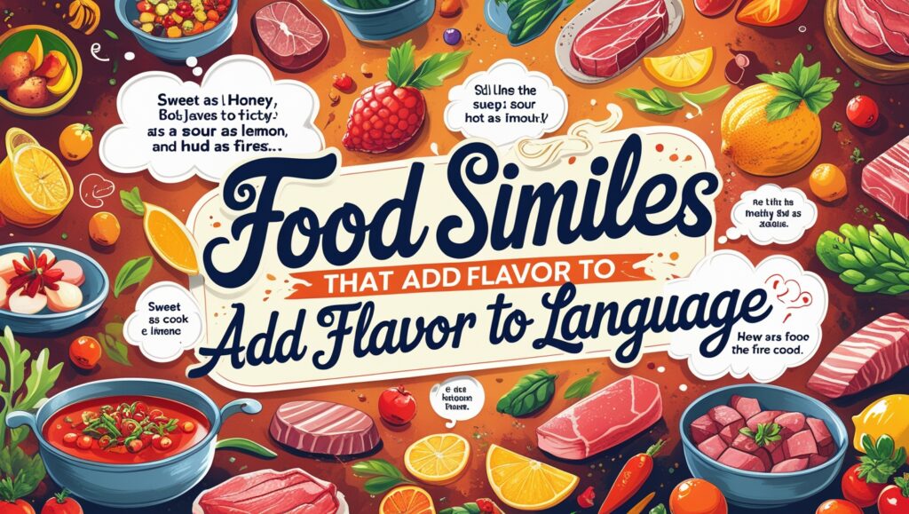 Food Similes That Add Flavor to Language 2 Leonardo Phoenix 10 give me a vibrant and detailed illustratio 0