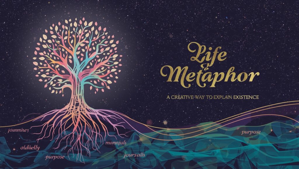 Life as a Metaphor A Creative Way to Explain Existence 3 Lucid Realism A surreal and dreamlike illustration of the conc 0