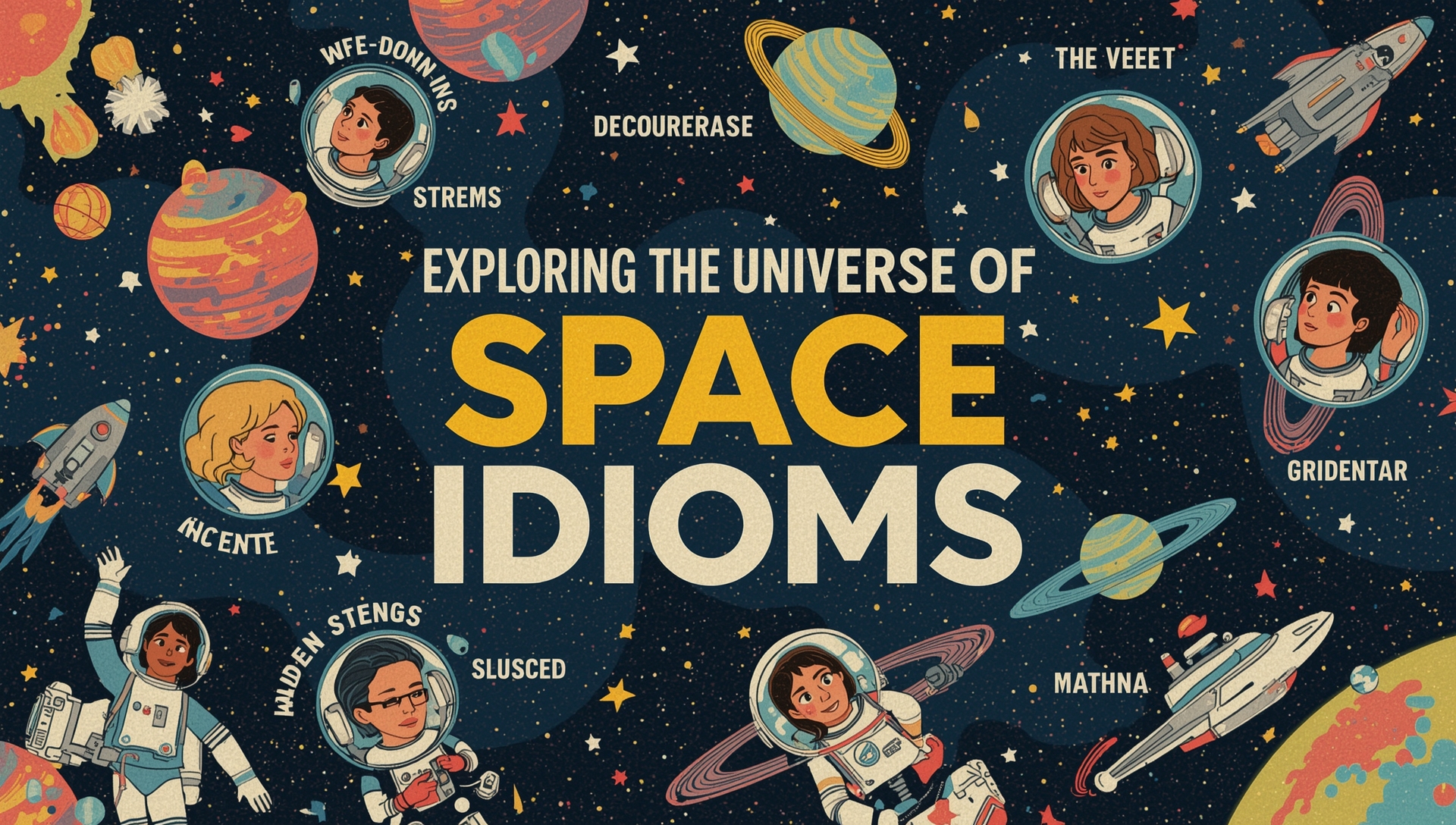 Exploring the Universe of Space Idioms