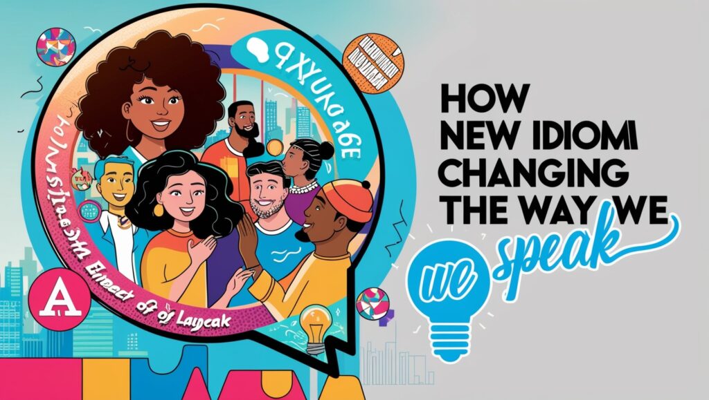 How New Idioms Are Changing the Way We Speak 2 Leonardo Phoenix 09 A vibrant and dynamic graphic illustration 2