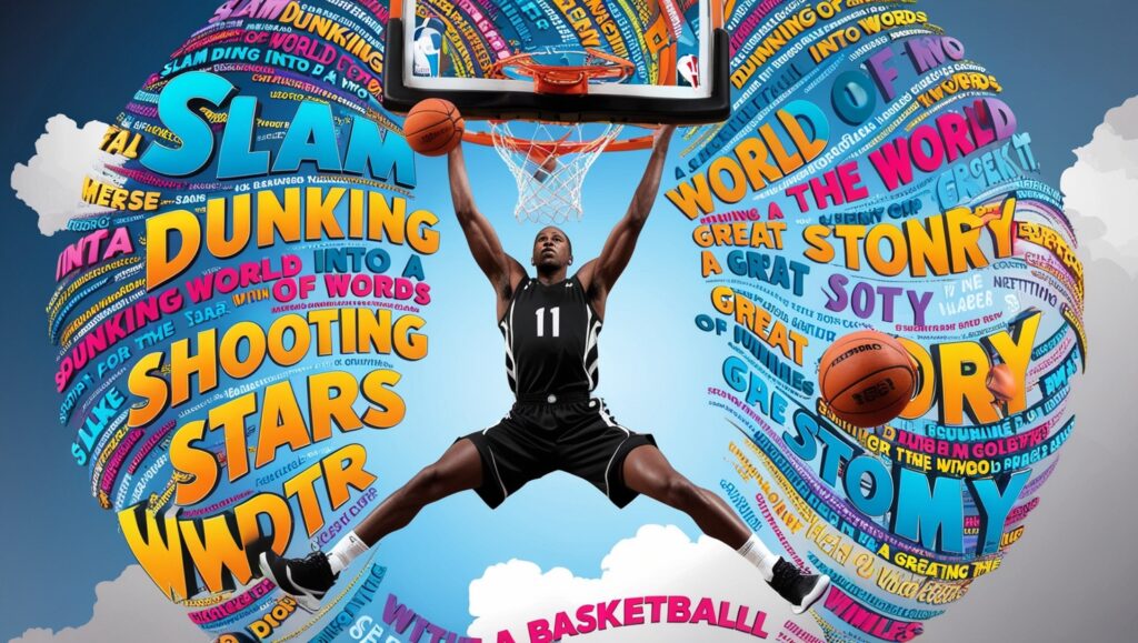 Dunking into Words with Basketball Similes 3 Leonardo Phoenix 09 A vibrant and dynamic highgraphics image f 3