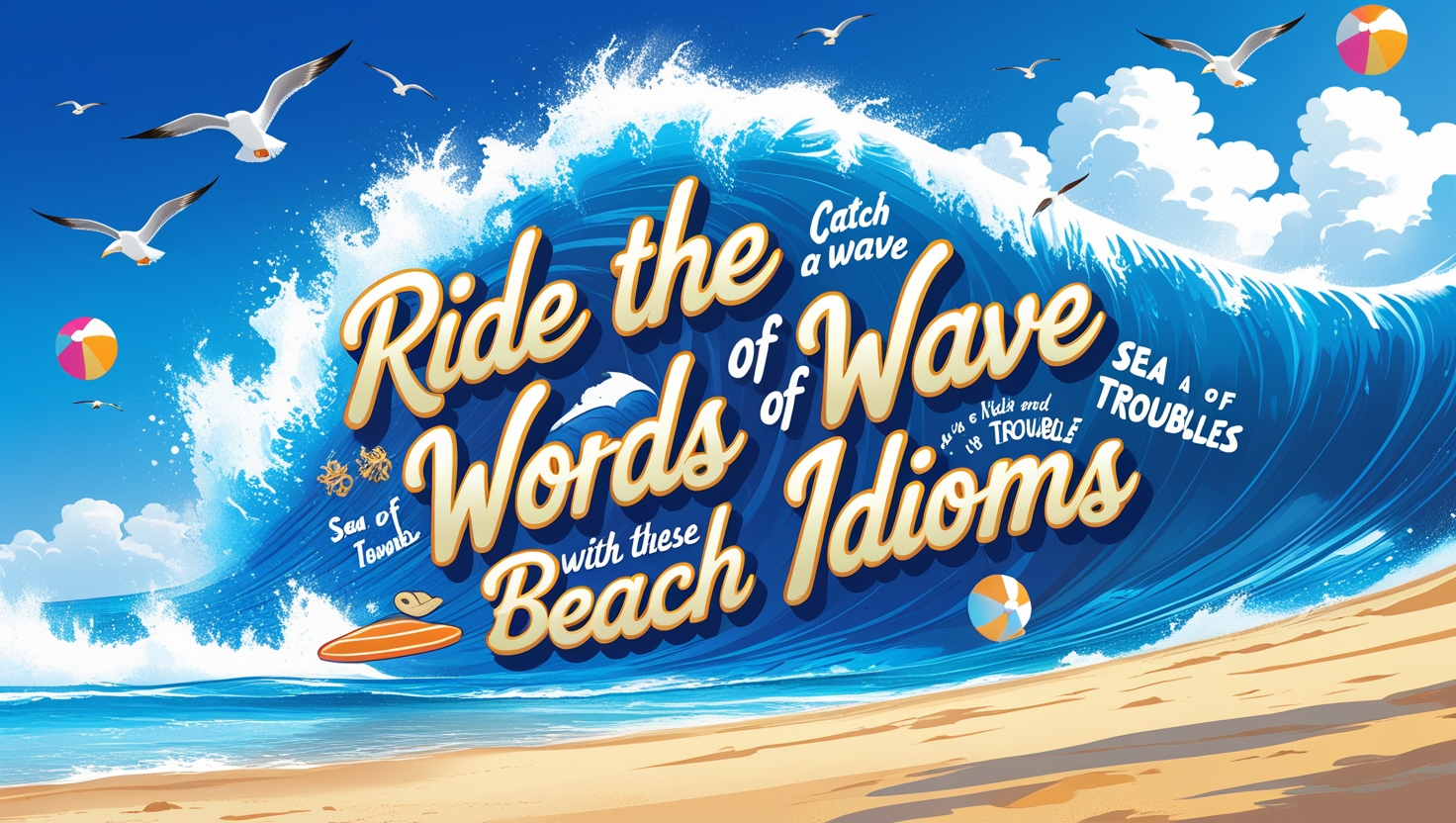Ride the Wave of Words with These Beach Idioms 7 Ride the Wave of Words with These Beach Idioms