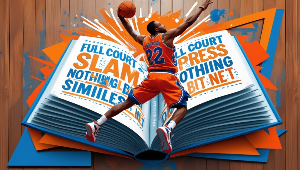 Dunking into Words with Basketball Similes 2 Leonardo Phoenix 10 A vibrant and dynamic highgraphics image f 2