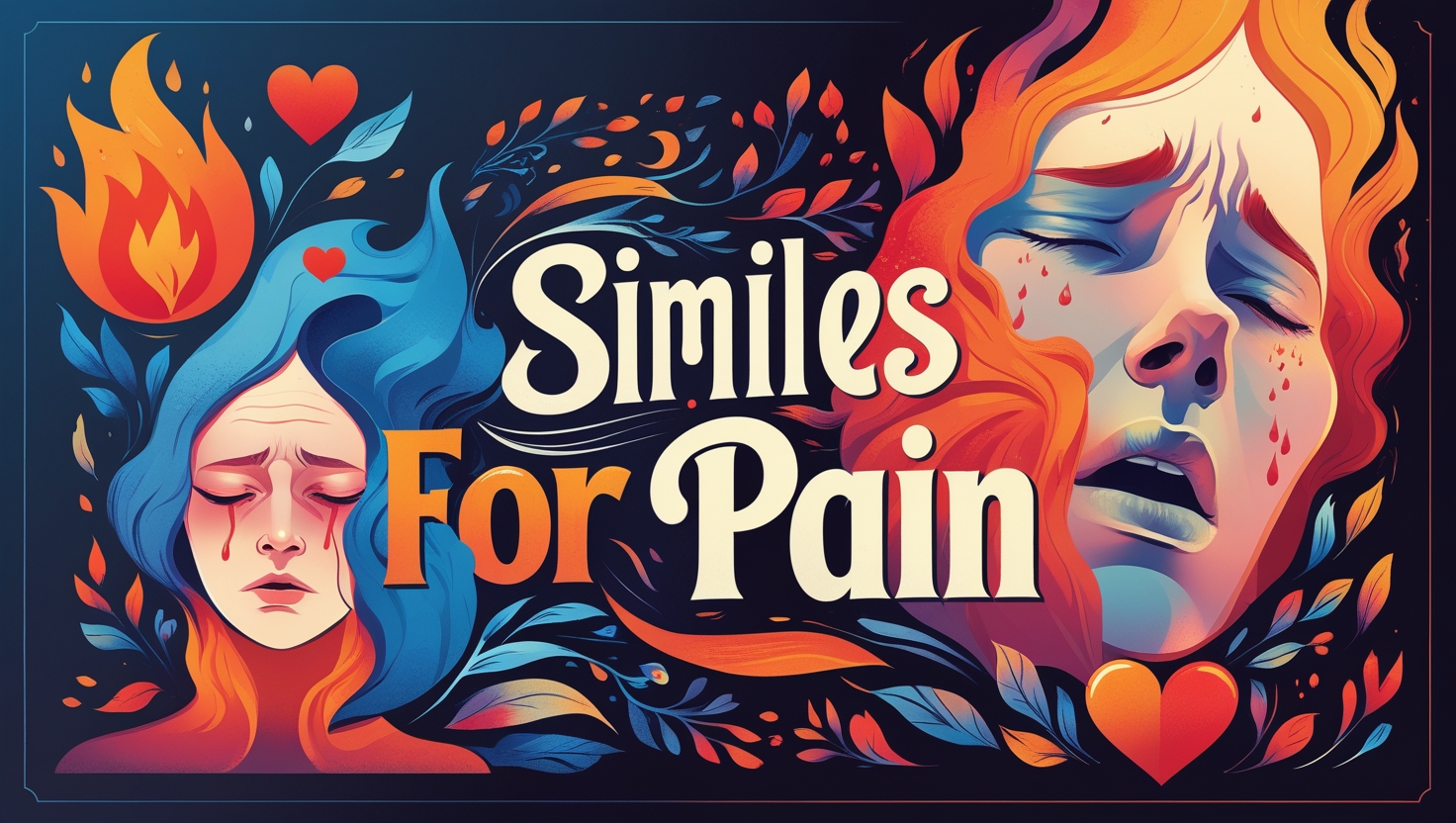 Expressing Emotion through Similes for Pain