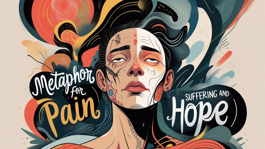 Metaphor for Pain: Creative Symbols of Suffering and Hope 2 Leonardo Phoenix 10 A vibrant and emotive digital illustration 3