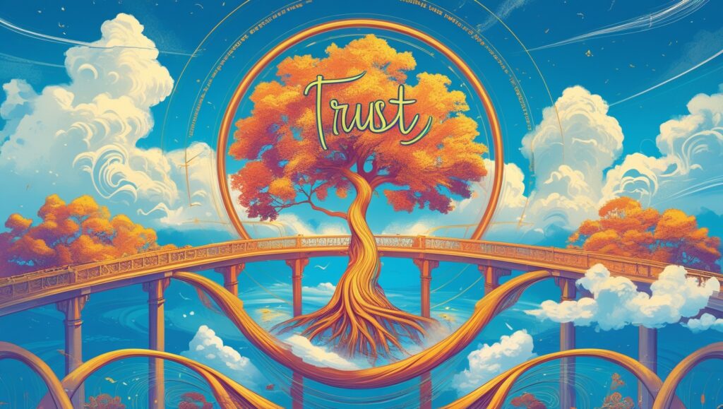 Metaphors for Trust in Life and Communication 2 Leonardo Phoenix 10 Create a highly graphic image with vibrant 2