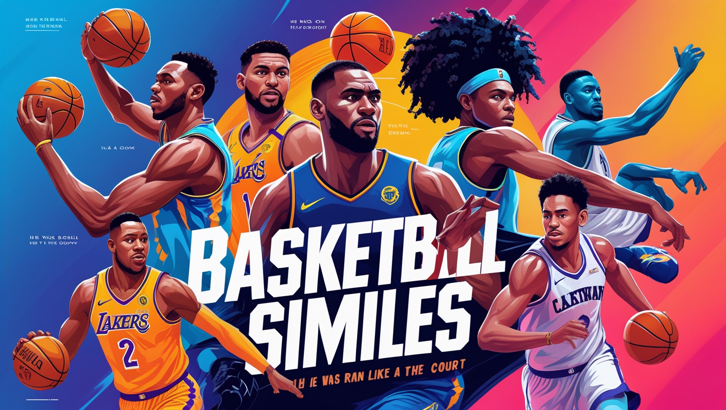 Dunking into Words with Basketball Similes